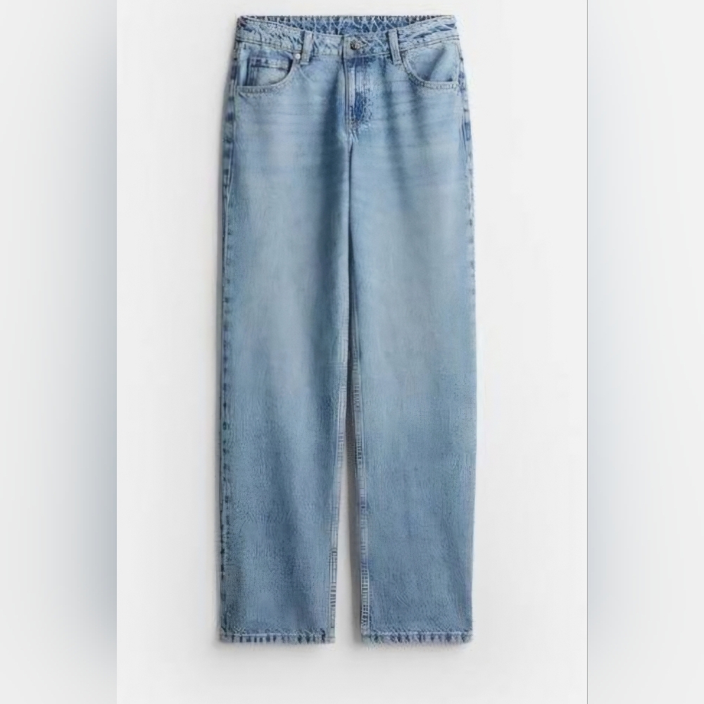 H&M Divided Straight Regular Denim Jeans